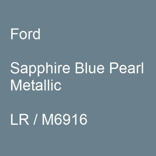 Ford, Sapphire Blue Pearl Metallic, LR / M6916.